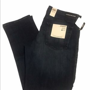 Calvin Klein Men's Stretch Straight Leg Pant Jeans